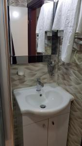 Koupelna v ubytování Laleli Hotel Izmir