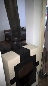 A seating area at Turistická ubytovňa Chalupa Runina 8
