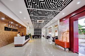 Vstupní hala nebo recepce v ubytování Rigel Hotel + 37 fotografií