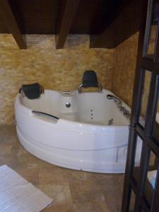 Phòng tắm tại Casona Los Gamonales
