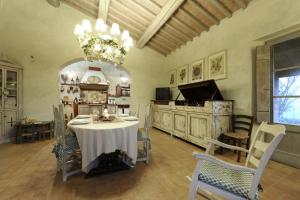 Posezení v ubytování La casa di Arianna