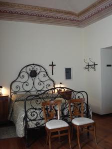 Postel nebo postele na pokoji v ubytování Santuario di Oropa