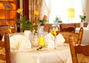 Nápoje v ubytování Boutiquehotel Das Haus am Walde