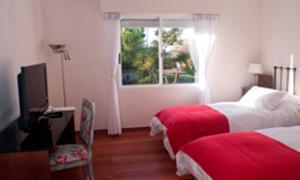 Postel nebo postele na pokoji v ubytování Hotel Papiros