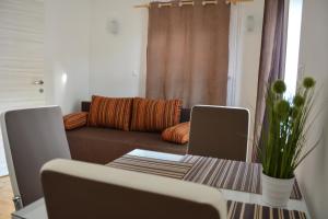Posezení v ubytování Farm Stay Zevnik