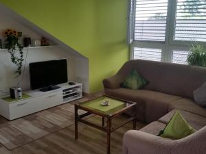 Posezení v ubytování Ferienwohnung Hein