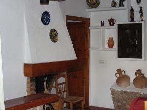 Dapur atau dapur kecil di Apartamentos San Antón