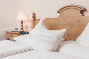 Voodi või voodid majutusasutuse Hotel B&B "Zur Schanz" toas