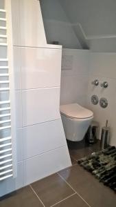 Koupelna v ubytování Familienzimmer in Kassel