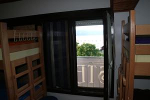 Hostel Trajan的阳台或露台
