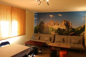 Hostel Trajan的休息区