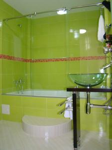 Vannituba majutusasutuses Apartahotel Vincent Suites