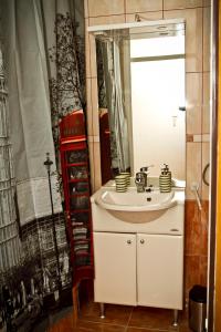 Koupelna v ubytování Apartment Pluvia