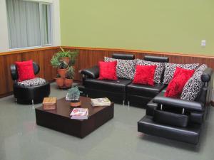 Istumisnurk majutusasutuses Apartahotel Vincent Suites