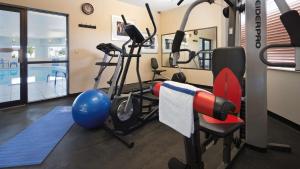 Fitness centrum a/nebo fitness zařízení v ubytování Best Western Borger Inn