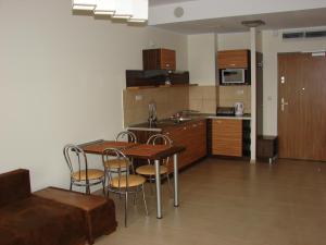 Kuchyňa alebo kuchynka v ubytovaní Apartamenty Olympic Park