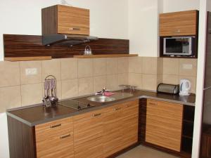 Kuchyňa alebo kuchynka v ubytovaní Apartamenty Olympic Park
