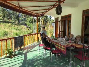 Balkón nebo terasa v ubytování Serenity Homestay