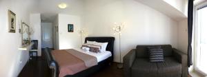 Postel nebo postele na pokoji v ubytování Apartments Villa Kukoljac
