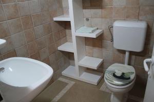 Koupelna v ubytování Apartmenthaus Fa