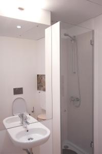 Kupatilo u objektu Panorama Apartments Ribeira Porto