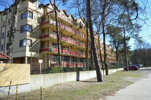 Budynek, w którym mieści się apartament