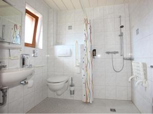 Koupelna v ubytování Hotel Klosterbräustuben
