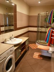 Ванная комната в Apartament KORAB Władysławowo-Cetniewo