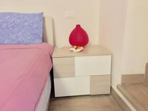 A bed or beds in a room at Residenza Sant'Orsola Azzurra Mazzini