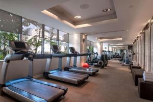 Fitness centrum a/nebo fitness zařízení v ubytování Hyatt Ahmedabad