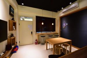 TV a/nebo společenská místnost v ubytování K2 Hostel