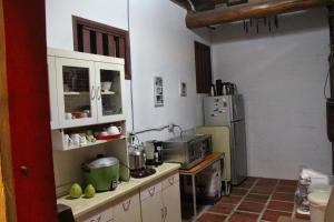 Dapur atau dapur kecil di No. 85 Shuitou B&B