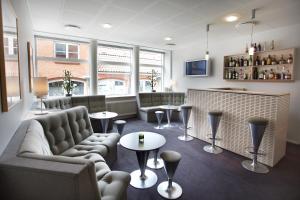 Istumisnurk majutusasutuses Herning City Hotel