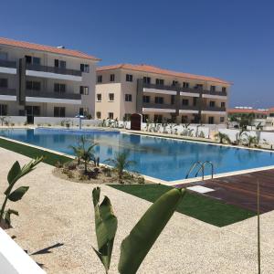 Bazén v ubytování Mythical Sands Resort - Antonios nebo v jeho okolí