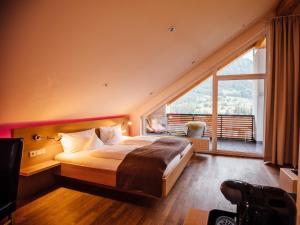 Posteľ alebo postele v izbe v ubytovaní Genuss- & Aktivhotel Sonnenburg