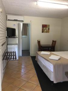 TV a/nebo společenská místnost v ubytování Paradise Motel