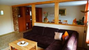 Posezení v ubytování Ferienwohnung Haßmüller