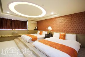 Voodi või voodid majutusasutuse Good Sleep B&B toas
