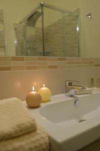 Koupelna v ubytování B&B Portacastello