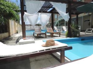 La pileta dentro o cerca de Casa Di Aqua Apart Hotel