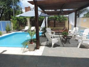 La pileta dentro o cerca de Casa Di Aqua Apart Hotel