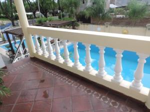 Ein Balkon oder eine Terrasse in der Unterkunft Casa Di Aqua Apart Hotel