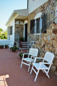 Budova, kde se bed and breakfast nachází