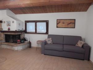 Posezení v ubytování B & B LE TRE B
