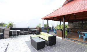 Balcone o terrazza di Treebo Pechis Castle