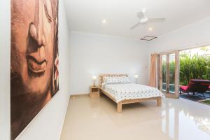 Ein Bett oder Betten in einem Zimmer der Unterkunft Castro Villa