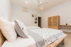 Ein Bett oder Betten in einem Zimmer der Unterkunft Castro Villa