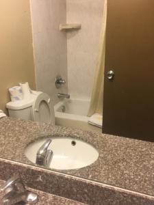 Koupelna v ubytování Valuelodge Busch Gardens - Tampa