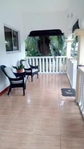 Balkón nebo terasa v ubytování Green Garden Self catering 1