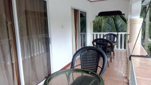 Balkón nebo terasa v ubytování Green Garden Self catering 1